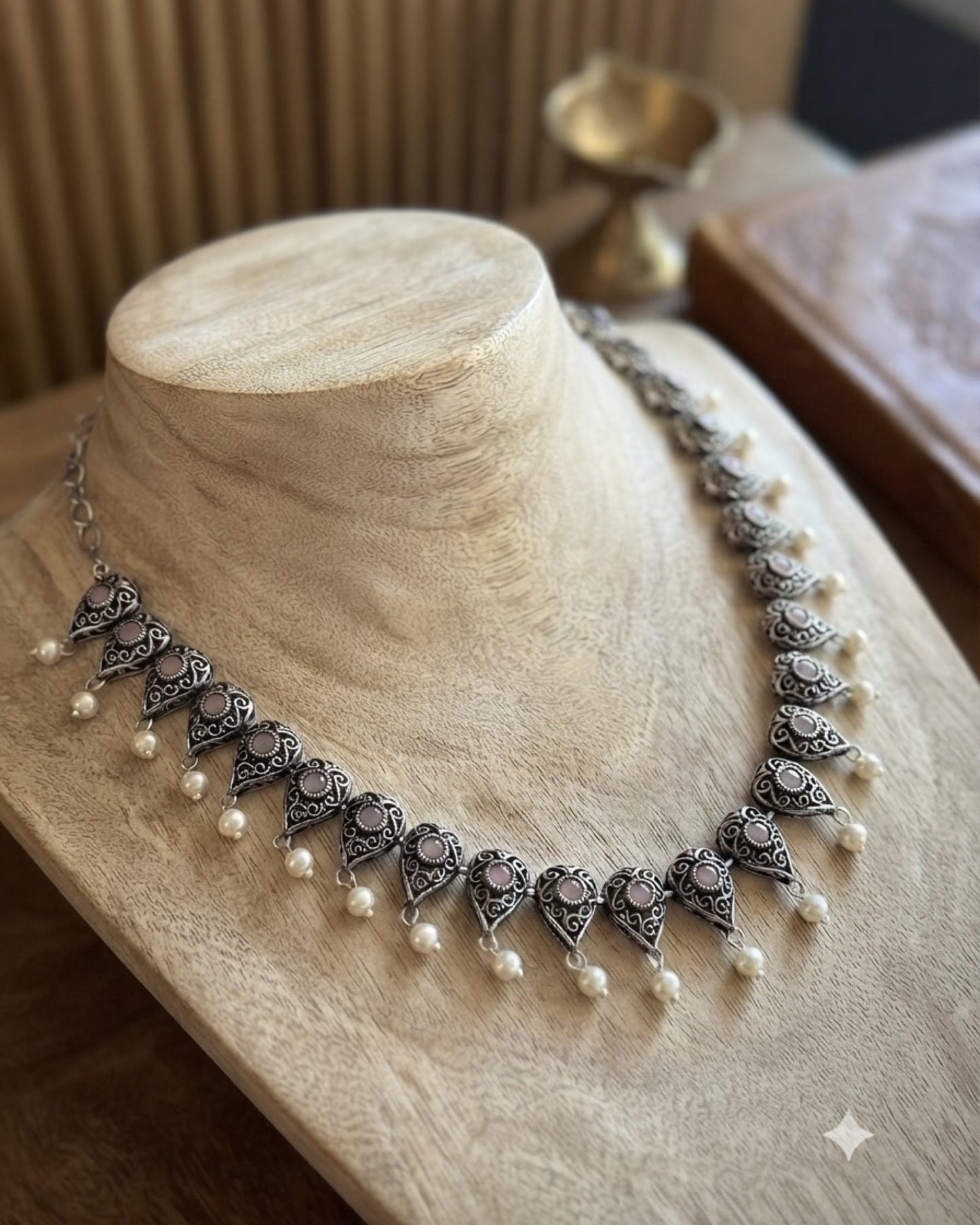 Mauve Muse Necklace Set