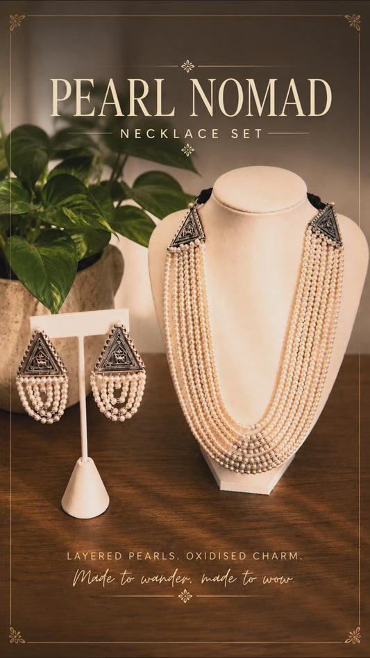 Pearl Nomad Necklace Set