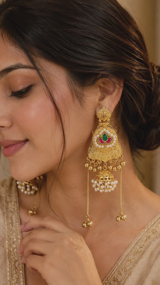 Noor Kashmiri Earrings Collection